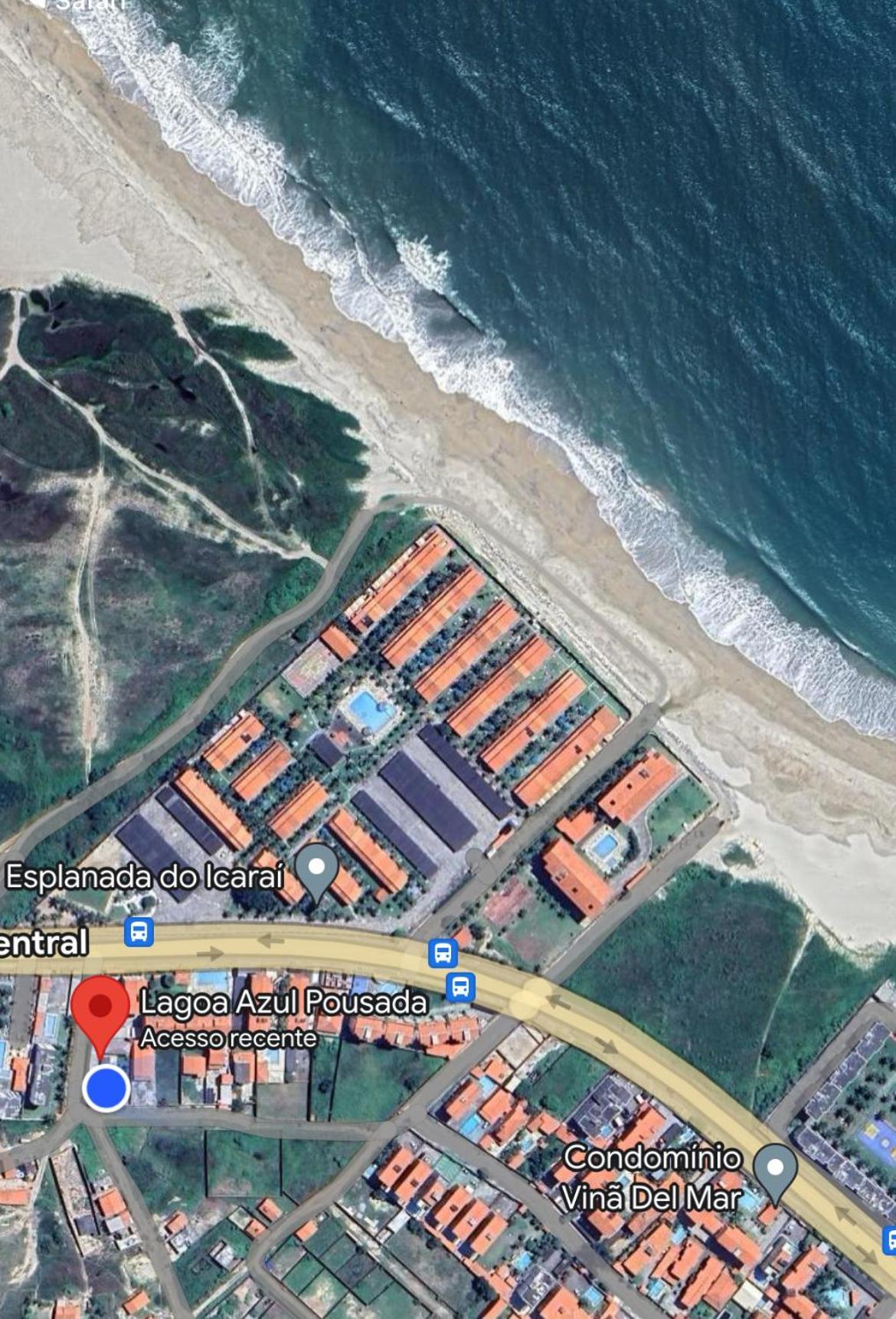 קאוקאיה Pousada Lagoa Azul מראה חיצוני תמונה